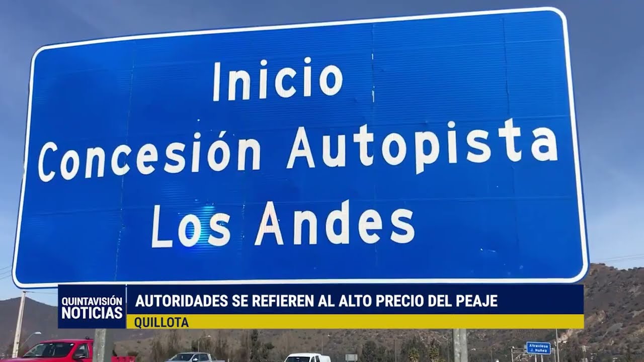 Autoridades critican falta de rebaja en peaje de Quillota, que llega…
