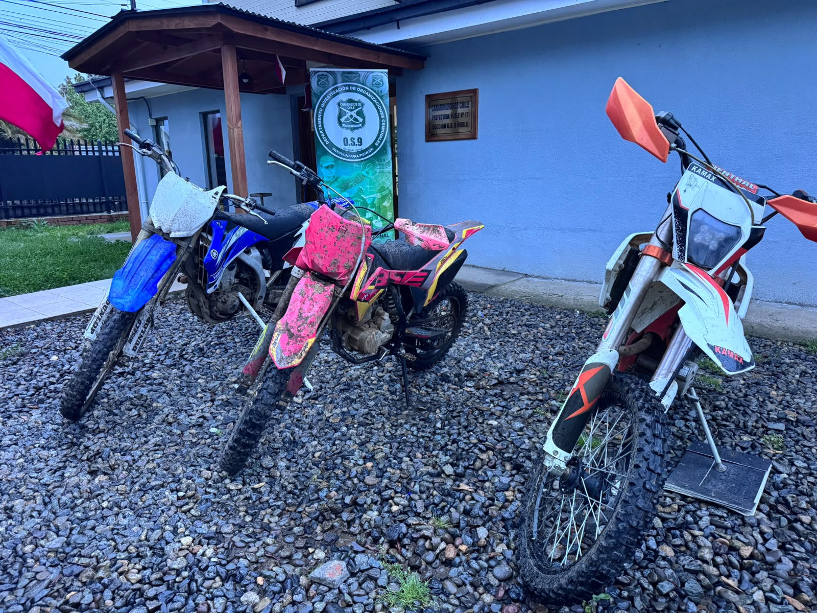 Carabineros recupera 3 motocicletas en marco de investigación por…