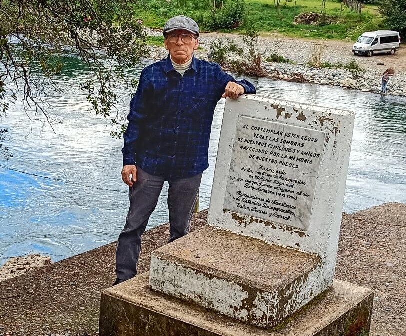 TESTIMONIAL Colonia Dignidad: Una placa junto al río