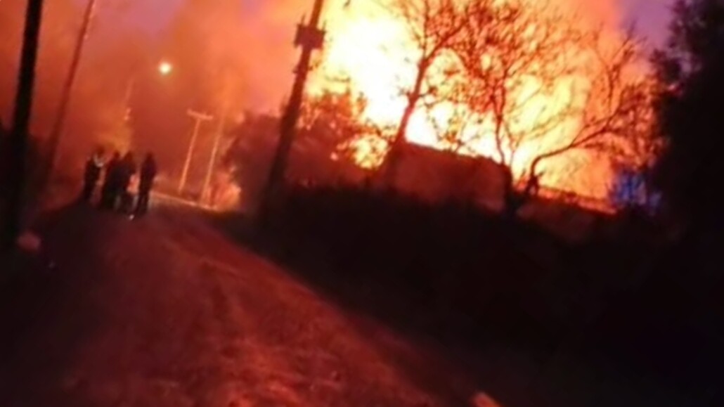 Incendio deja una persona fallecida en sector rural de Santa Bárbara
