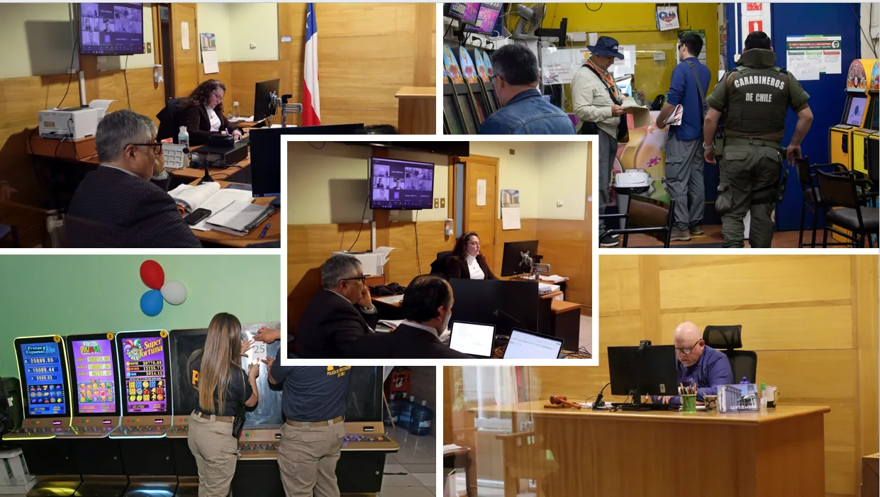 Histórico golpe al juego ilegal en Temuco