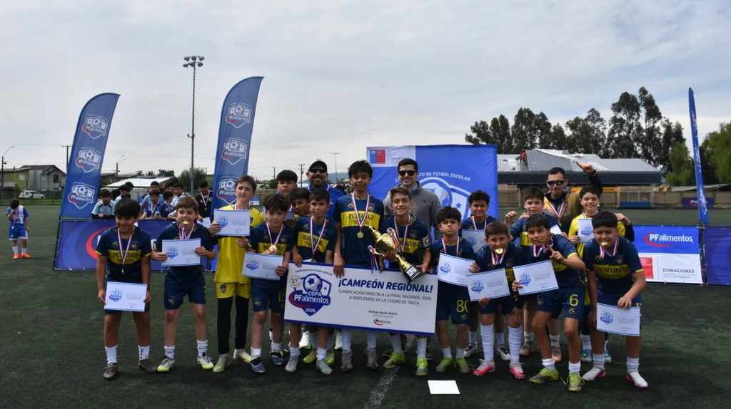 COLEGIO PUMAHUE TEMUCO SE CORONA CAMPEÓN DE LA COPA PFALIMENTOS EN…