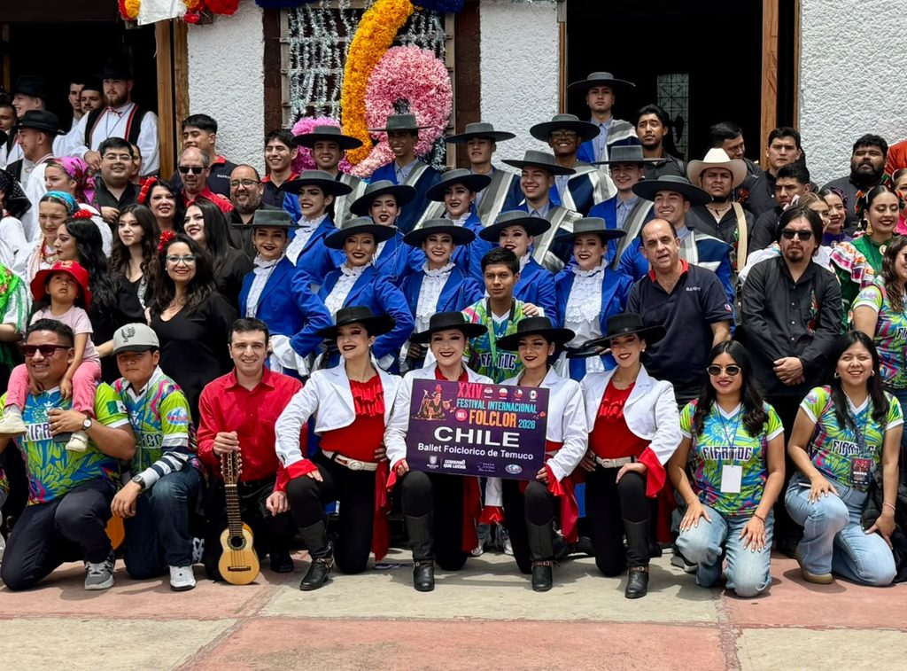 EL BALLET FOLCLÓRICO DE TEMUCO CULMINA CON ÉXITO SU GIRA CULTURAL…
