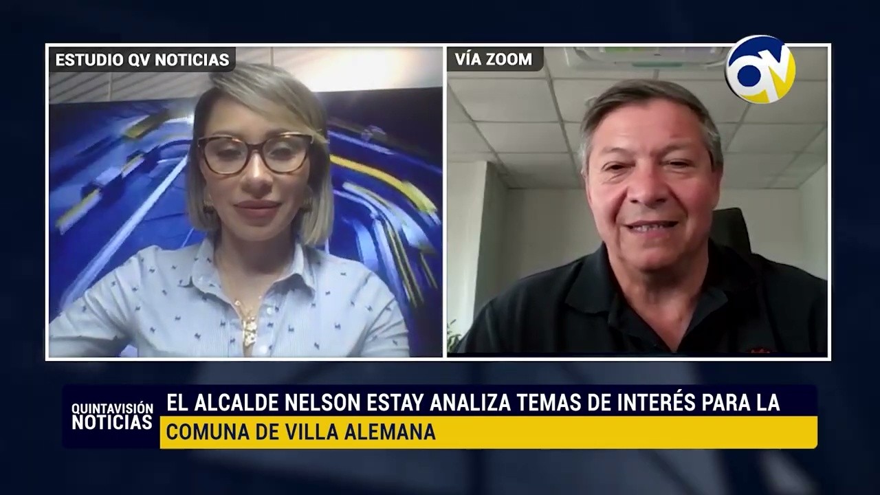Entrevista Quinta Visión Noticias. Nelson Estay. Alcalde de Villa…