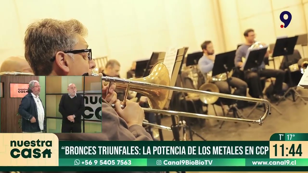 ¡Bronces triunfales! La potencia de los metales llega a Concepción