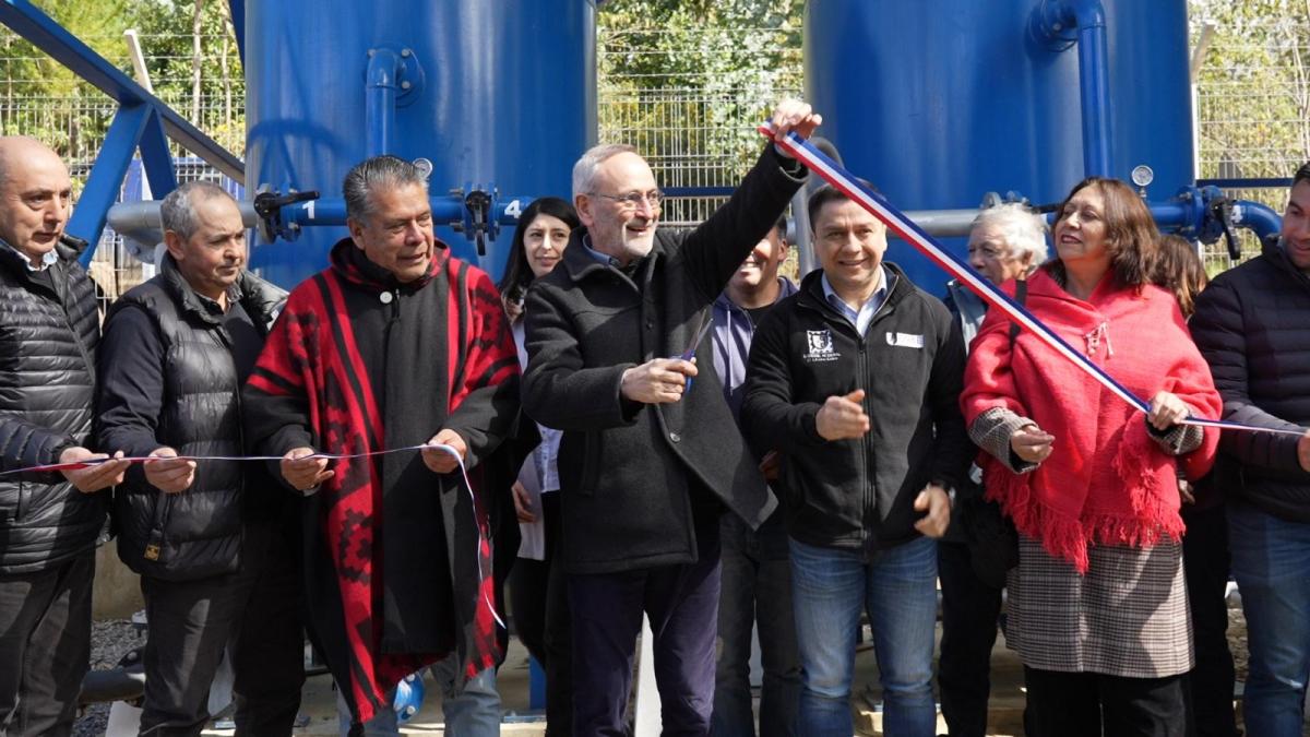 175 familias de Saavedra contarán con agua potable tras inauguración…