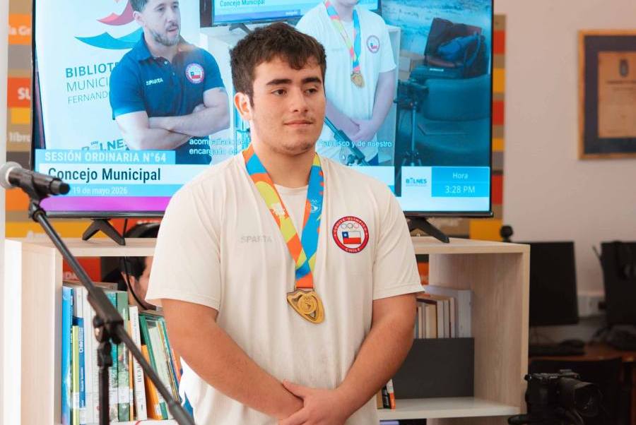 Pesista de Bulnes se corona campeón Sudamericano y Panamericano…