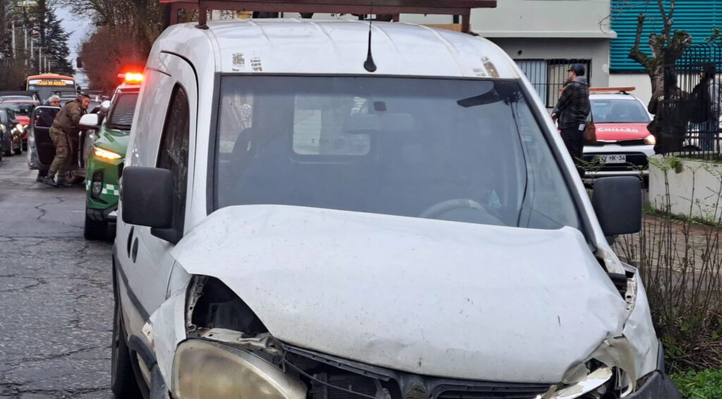 Mañana de accidentes en Chillán