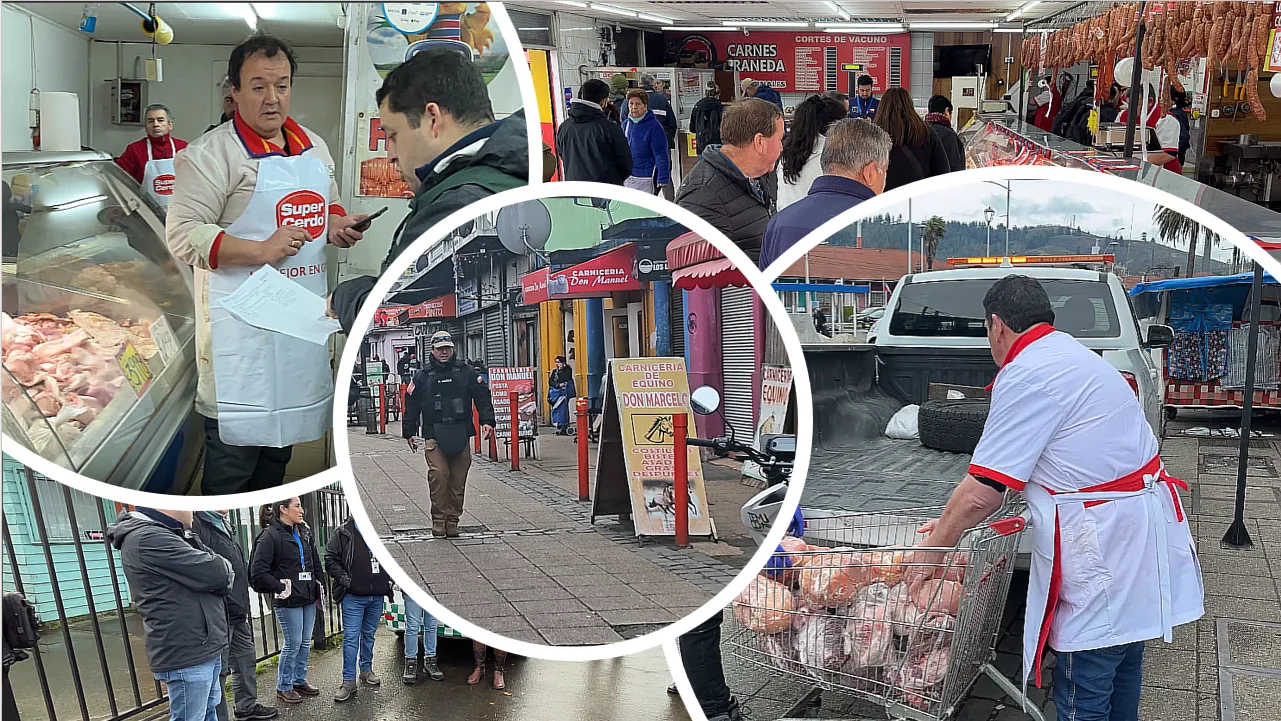 Temuco intensifica fiscalización en carnicerías de Feria Pinto y…