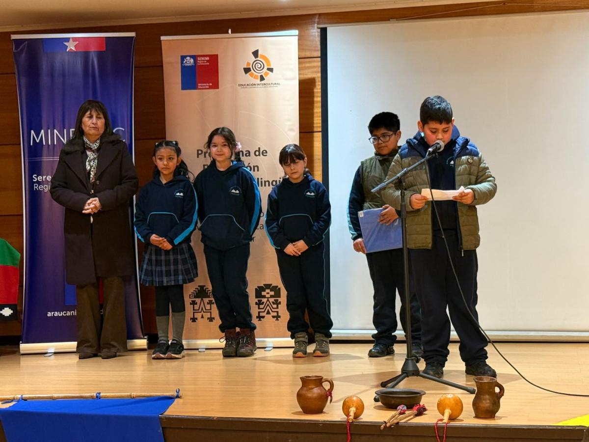 Estudiantes de La Araucanía fortalecen la lengua y cultura mapuche a…