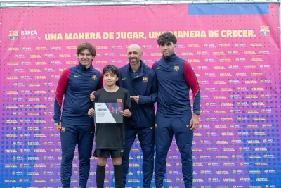 Joven futbolista de Pucón fue seleccionado para entrenar en Barcelona