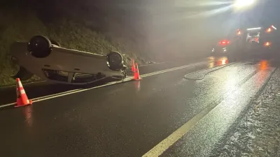 Volcamiento deja dos adultos y un lactante lesionados en Nacimiento