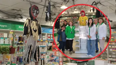 Céntrica farmacia de Los Ángeles sorprende con su llamativa…