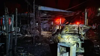 Incendio destruyó casa y un vehículo en sector rural de Antuco