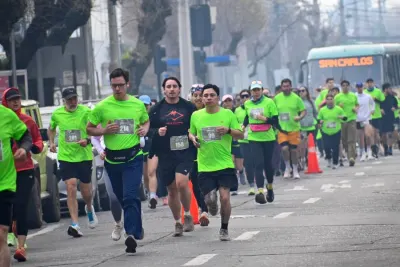 Corrieron con espíritu ambientalista y pasión por las calles de Chillán