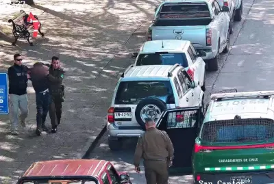 Tras alerta de trabajadores detienen a hombre por portar cuchillo en…